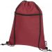 Ross RPET drawstring bag 5L Heather dark red