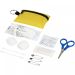 Valdemar 16-piece first aid keyring pouch Yellow