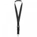 Yogi lanyard detachable buckle break-away closure Solid black