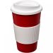 Americano® 350 ml insulated tumbler with grip Red