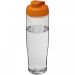 H2O Active® Tempo 700 ml flip lid sport bottle Transparent