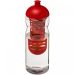 H2O Active® Base 650 ml dome lid sport bottle & infuser Transparent