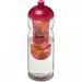 H2O Active® Base 650 ml dome lid sport bottle & infuser Transparent