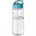 H2O Active® Base 650 ml spout lid sport bottle Transparent