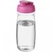 H2O Active® Pulse 600 ml flip lid sport bottle Transparent