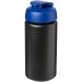 Baseline® Plus grip 500 ml flip lid sport bottle Solid black