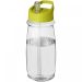 H2O Active® Pulse 600 ml spout lid sport bottle Transparent