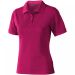 Calgary short sleeve women's polo Magenta