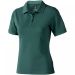 Calgary short sleeve women's polo Forest green