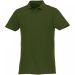 Helios short sleeve men's polo Army green