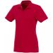 Helios short sleeve women's polo RED