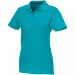 Helios short sleeve women's polo Aqua