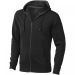 Arora men's full zip hoodie Solid black