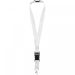 Yogi lanyard detachable buckle break-away closure White