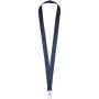 Impey lanyard with convenient hook Navy Blue