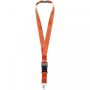 Yogi lanyard detachable buckle break-away closure ORANGE