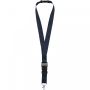 Yogi lanyard detachable buckle break-away closure Navy Blue